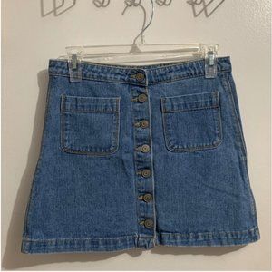 ♡ brandy melville denim skirt ♡